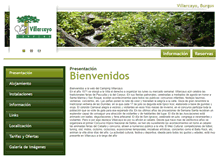 Tablet Screenshot of campingvillarcayo.com